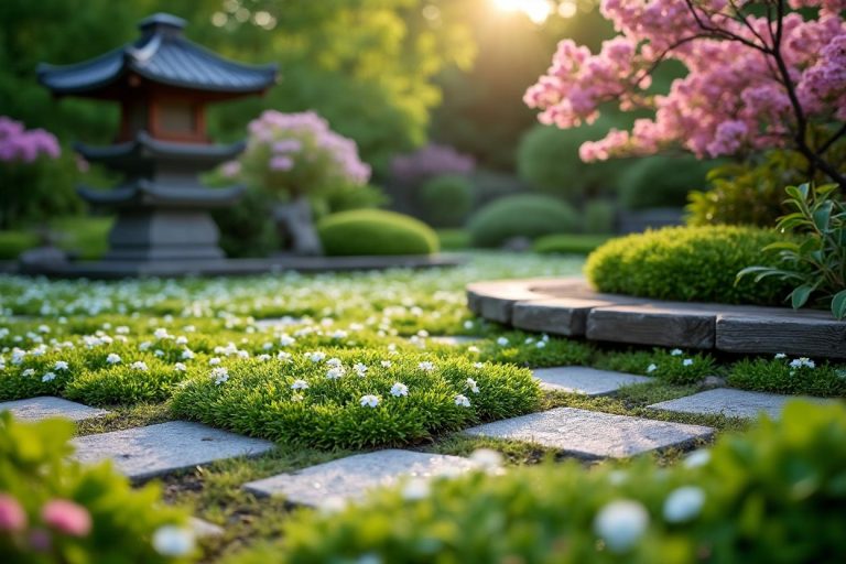 Gazon japonais : le guide expert pour réussir l’implantation de votre pelouse fleurie